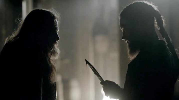 ragnar stabs horik