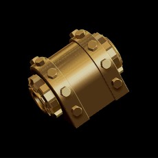 Half Moon Manifold Plain, Thru NB (Each)