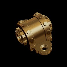 Half Moon Manifold Plain, Thru (Each)