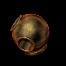 Ball Connector, Plain 10x4 mm 45L LP (Each)