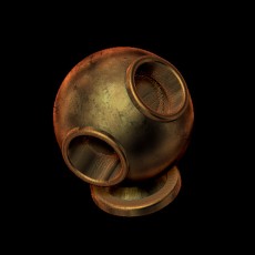 Ball Connector, Plain 10x4 mm 45R (Each)