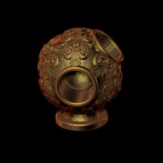 Ball Connector, Victorian 10x4 mm 45R (Each)