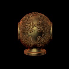 Ball Connector, Victorian 10x4 mm Thru (Each)