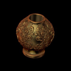 Ball Terminal, Victorian 10x4 mm Top (Each)