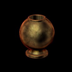 Ball Terminal, Plain 10x4 mm Top (Each)