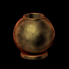 Ball Terminal, Plain 15x6 mm Top LP (Each)