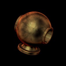 Ball Connector, Plain 15x6 mm Thru (Each)