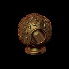 Ball Terminal, Victorian 15x6 mm Single (Each)