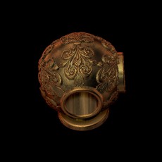 Ball Connector, Victorian 15x6 mm 90R (Each)