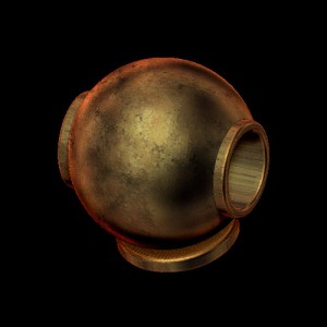 Ball Connector, Plain 20x8 mm Thru LP (Each)